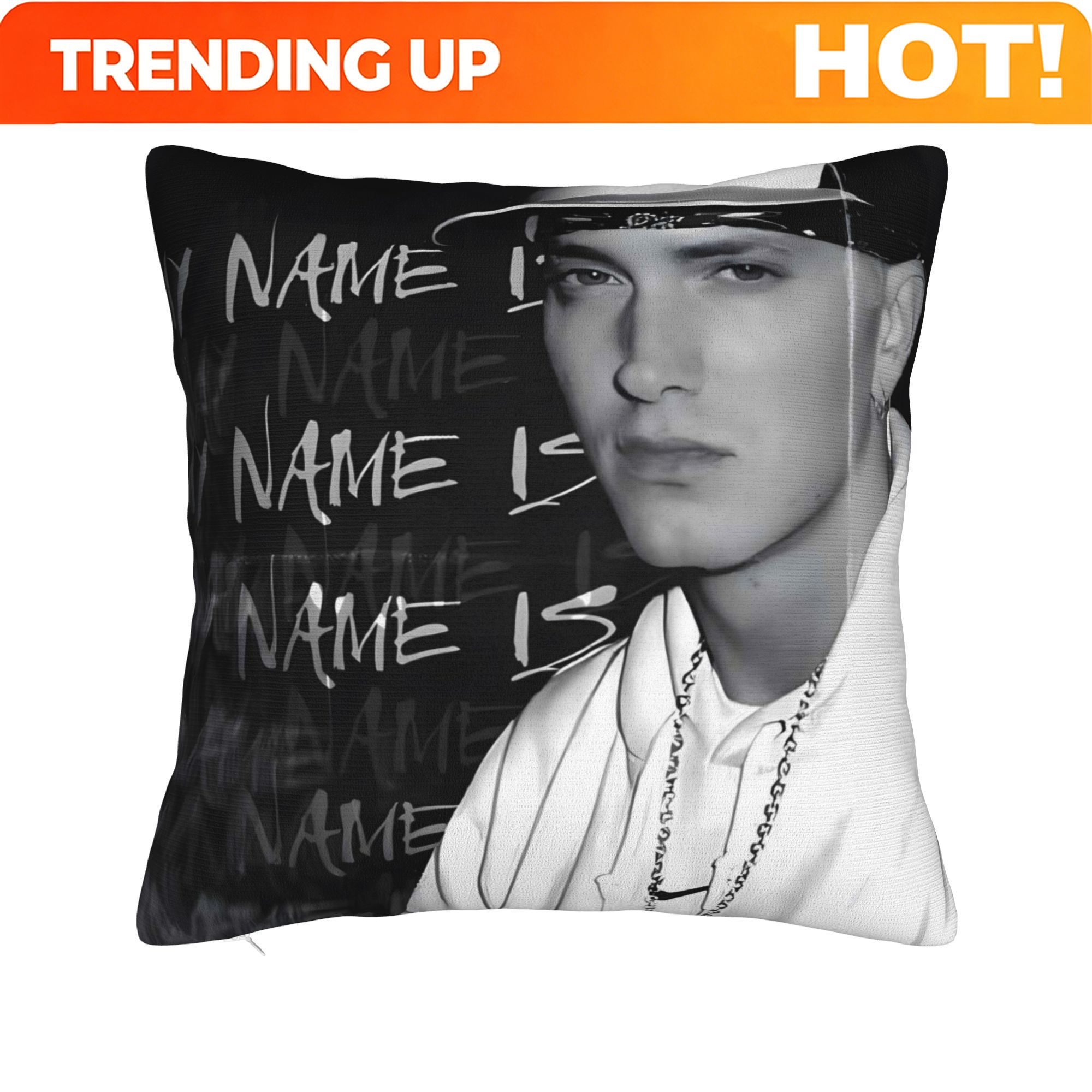 Throw Pillow - Op maat gemaakte EMINEM dubbelzijdig bedrukte