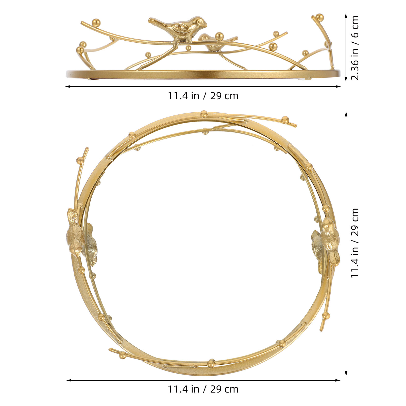 Nordic gouden spiegelend dienb - Decorative Mirror recensie en prijs