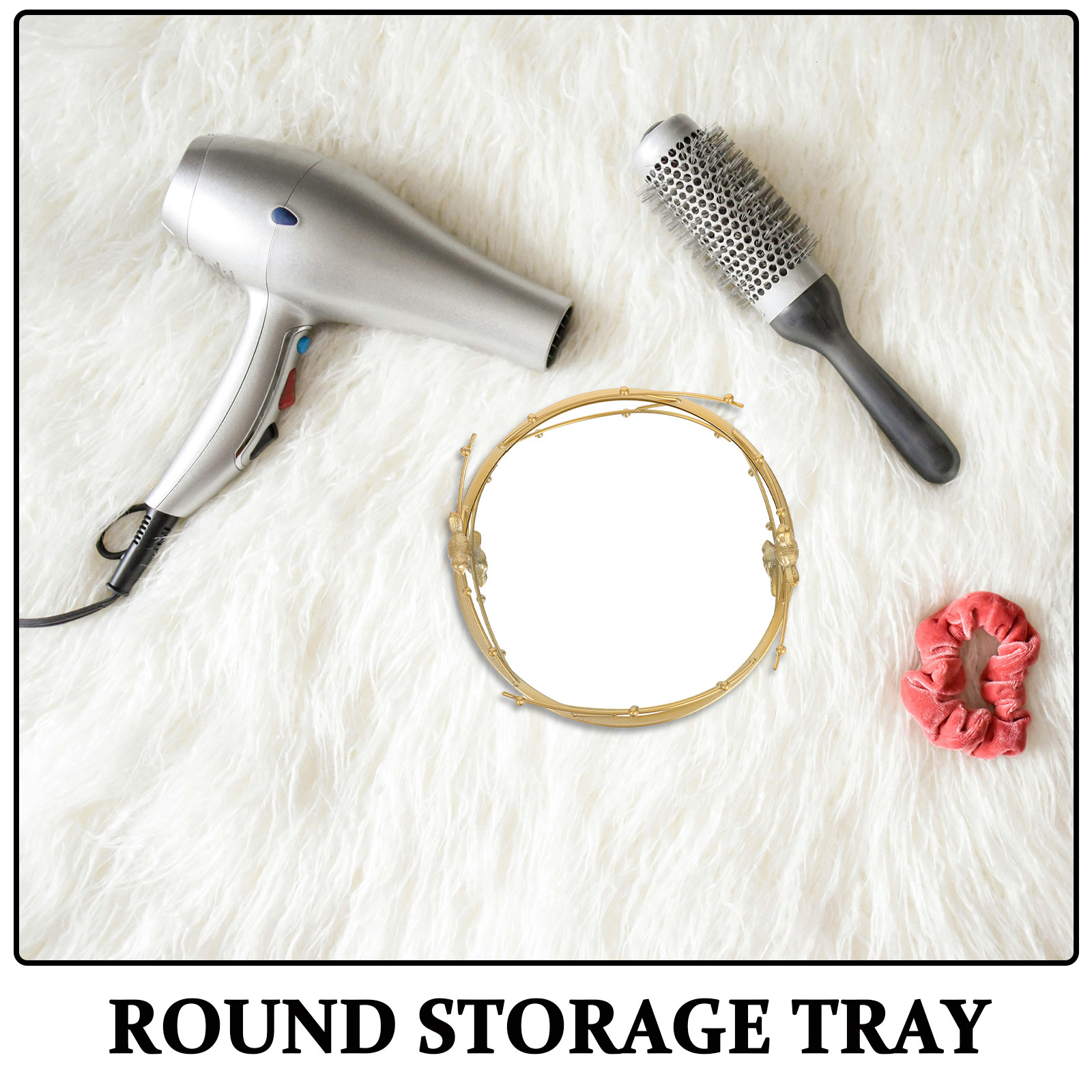 Gouden spiegelende sieradensch - Decorative Mirror recensie en prijs