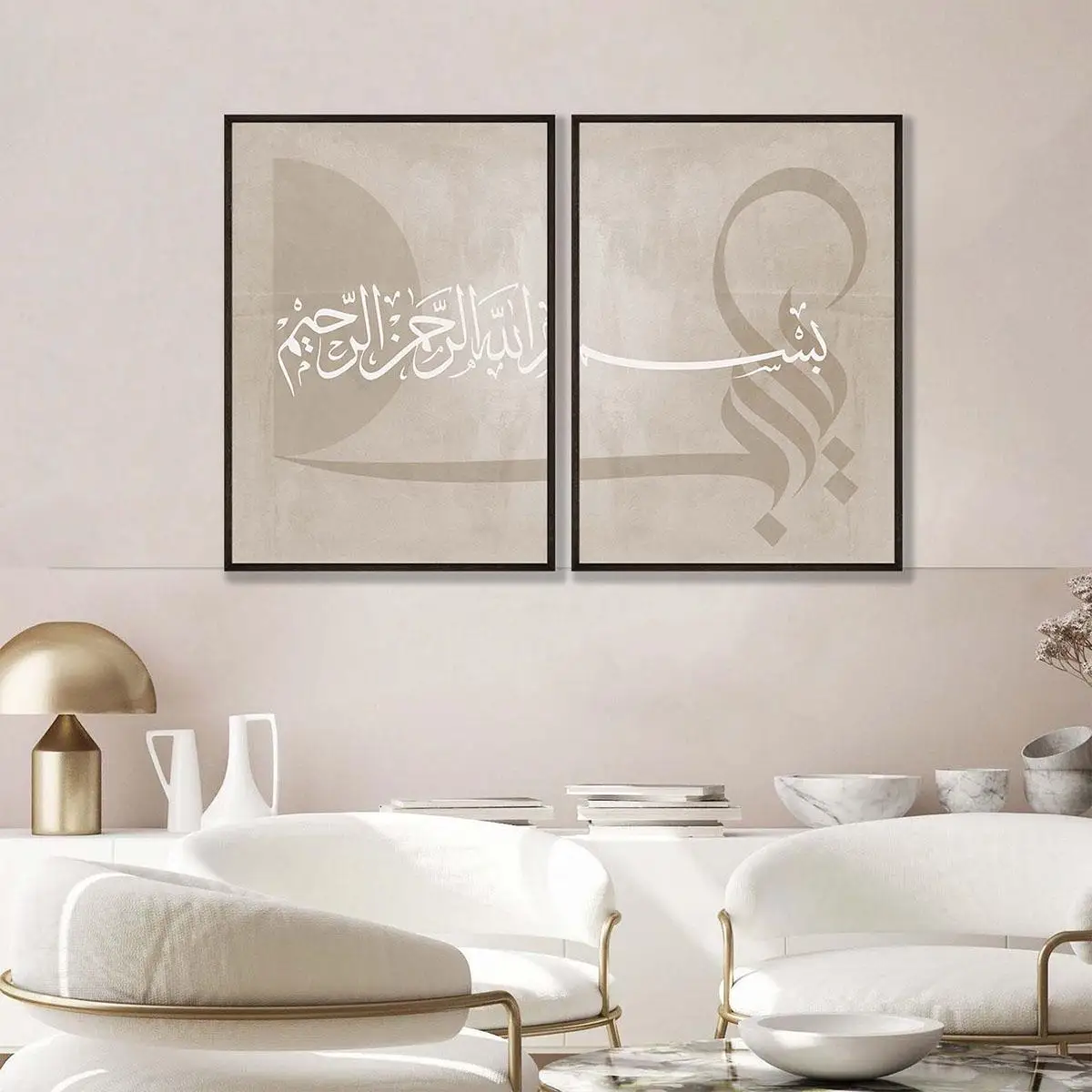 2-delige set canvas schilderij - Abstract Canvas Set recensie en prijs