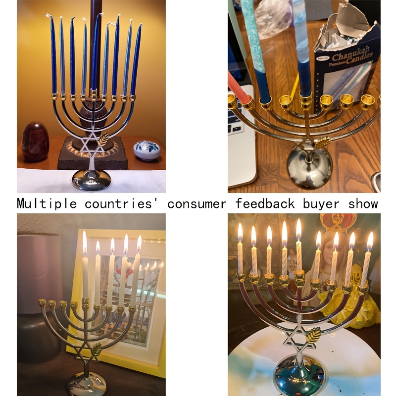 Hanukkah Menora 9-takkige kaar - Candle Holder Decor recensie en prijs