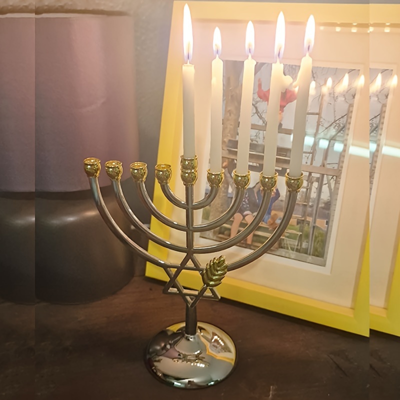 Hanukkah Menora 9-takkige kaar - Candle Holder Decor recensie en prijs