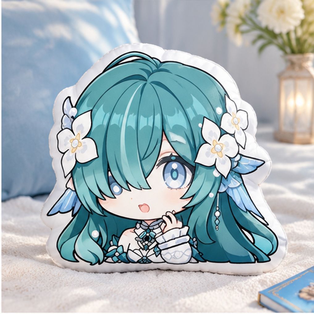 Game Genshin Impact Schattig Q - Throw Pillow recensie en prijs