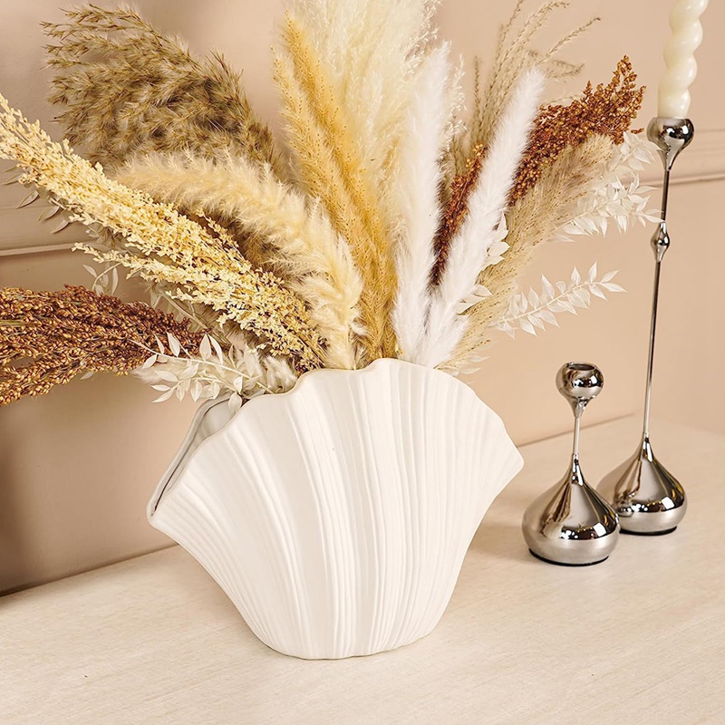 Scandinavische stijl schelpvor - Vase Decor recensie en prijs