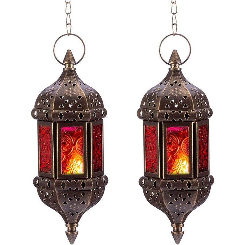 AB34-4 stuks hangende zeshoeki - Candle Holder Decor recensie en prijs