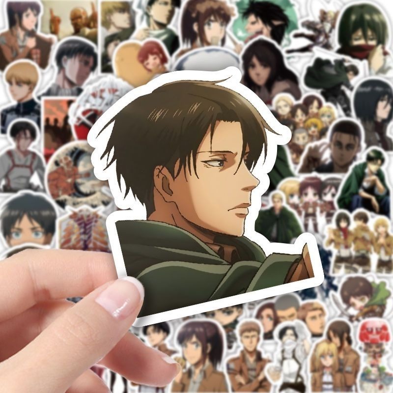 60 stuks Attack on Titan Anime - Wall Sticker recensie en prijs