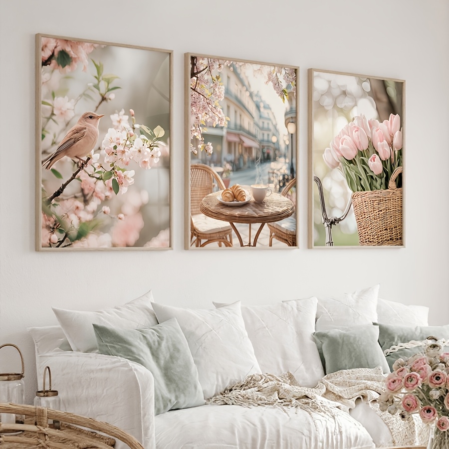 3 stks/set Romantische Parijs  - Abstract Canvas Set recensie en prijs