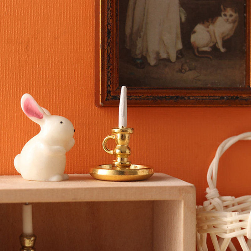 1:12 Dollhouse Miniatuur Kaars - Candle Holder Decor recensie en prijs