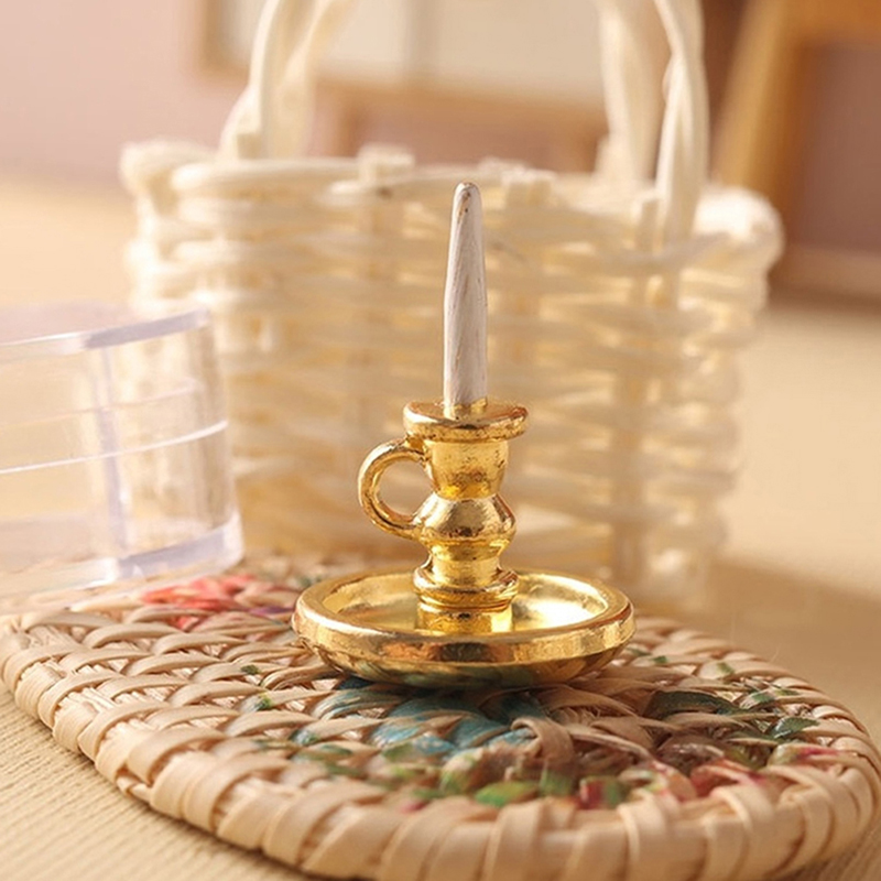1:12 Dollhouse Miniatuur Kaars - Candle Holder Decor recensie en prijs