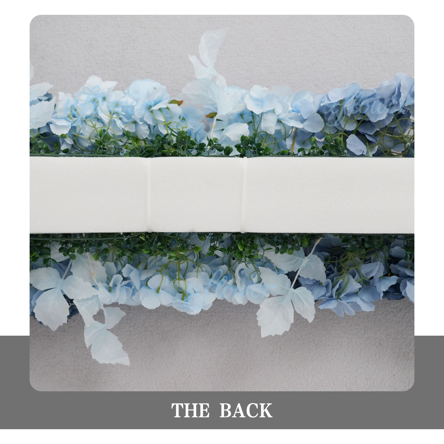 Blauwe Rozen Kunstbloemen Rij  - Table Runner recensie en prijs